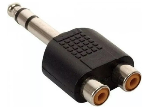 Adaptador Plug Macho 6.5 Stereo A 2 Rca Hembra