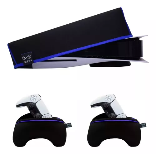 Kit 1 Funda Consola Horizontal Ps5/play5 + 2 Fundas Joystick