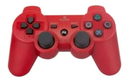 Control Ps3 Con Bluetooth Ultra Rojo