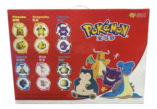 Pokemon Set De Personajes Transformables