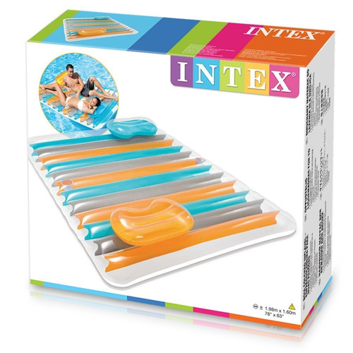 Cama Inflable Importada 2 Plazas Intex Pileta Verano Mar