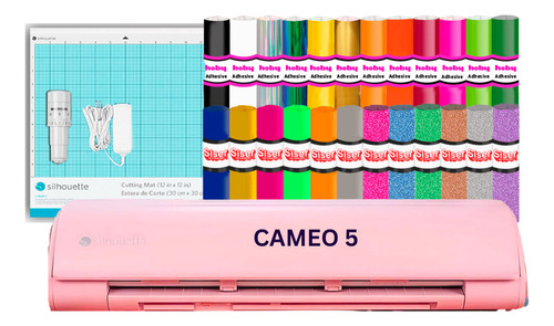 Plotter Corte Silhouette Cameo 5 Rosada M1