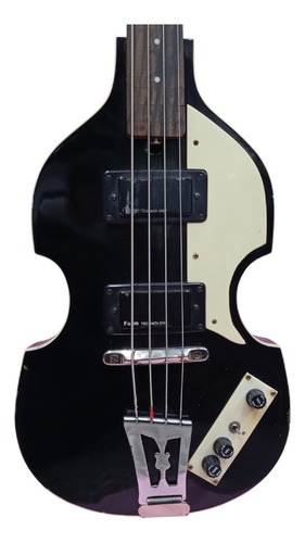 Bajo Electrico Fretless Tipo Violin Faim 443 Color Negro