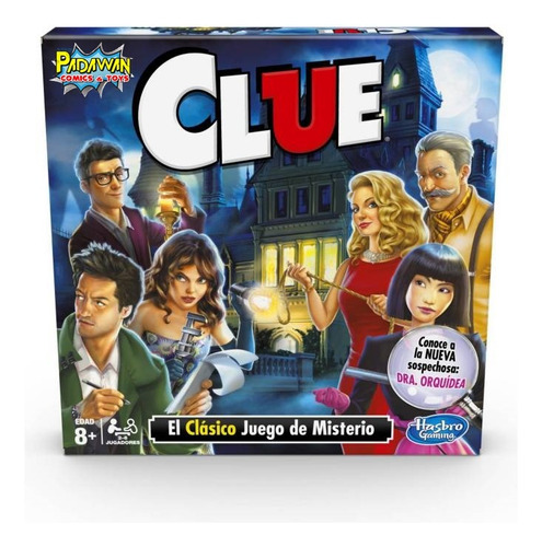 Juego De Mesa Clue - Hasbro Gaming (a5826)