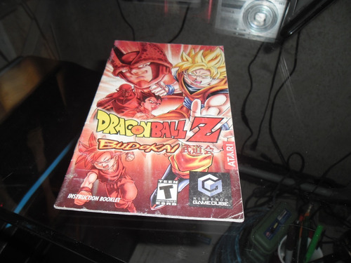 Manual Original Dbz Budokai Gamecube (Usado)