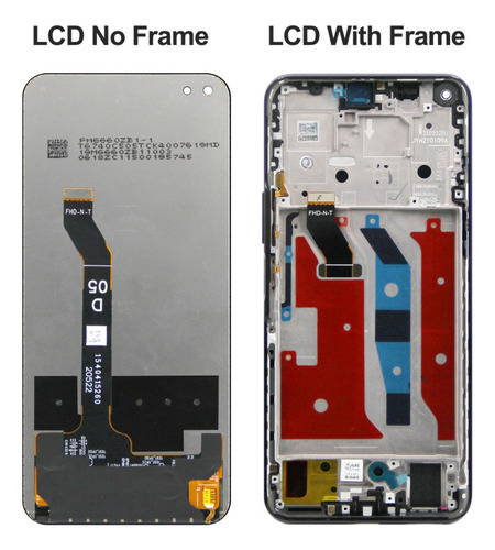 Sjp Pantalla Lcd Con Marco For Nova 8i Ne-l22 Nen-lx1 Lx3