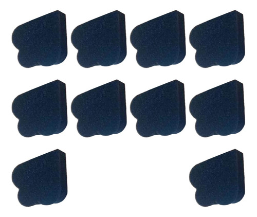 10 Esponjas Para Pintura Corporal, Pechuga De Ciruela Negra