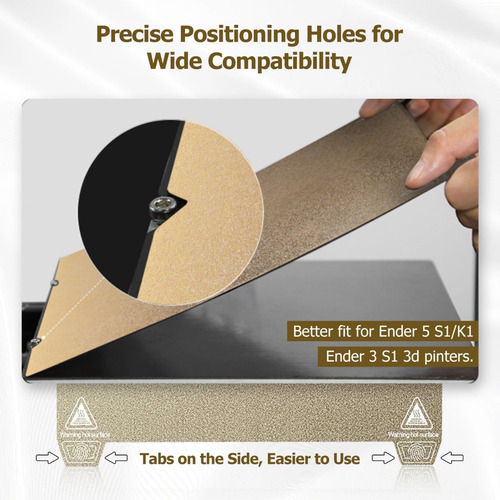 Placa De Construcción Magnética Flexible Pei De Doble Cara,