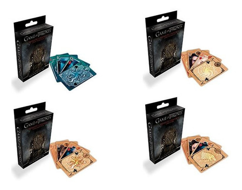 Cartas Game Of Thrones Casa Lannister Baraja Naipes Tronos