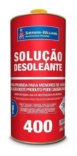 Solução Desengraxante 400 Lazzuril 0,9litros Sherwin-w.