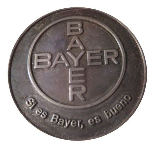 Medalla Bayer 70 Años En Mexico Si Es Bayer Es Bueno 1991