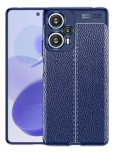 Funda Xiaomi Poco F5 / Note 12 Turbo Tpu Leather Case + Mica