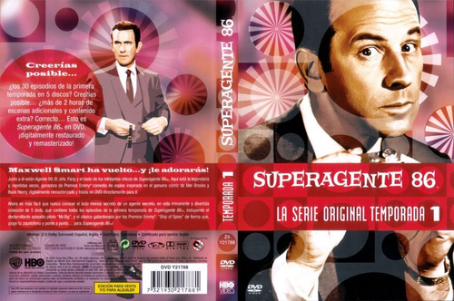 El Super Agente 86 , Temporada 1 Latino Y Subt. Dvd
