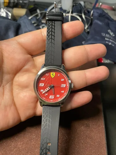 Reloj scuderia ferrari rojo hotsell