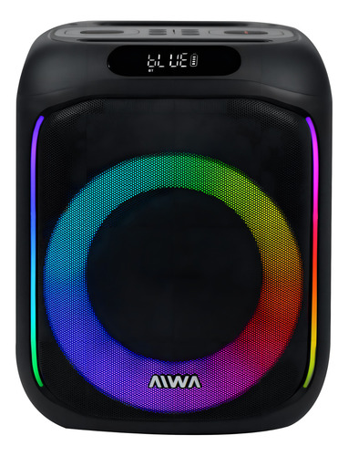 Parlante Portátil Bluetooth Aiwa Infinit Color Negro