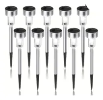 Comprar Luces Led Solares Estaca Jardín Camineria Exterior
