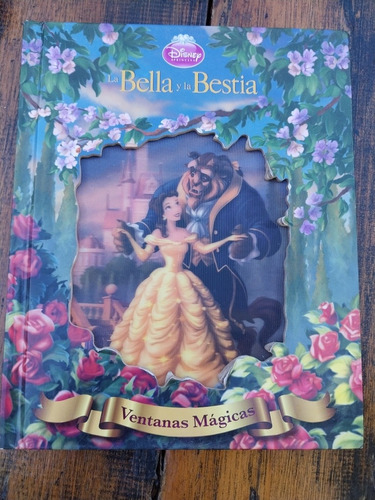 Libro Disney La Bella Y La Bestia Ventanas Mágicas
