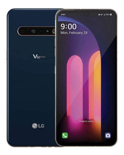 LG V60 Thinq5g 128 Gb Classy Blue 8 Gb Ram (Reacondicionado)