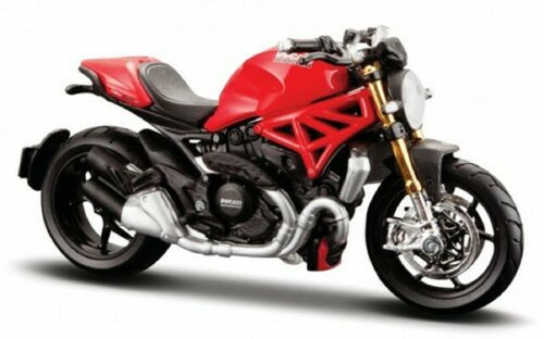 Imagen 1 de 3 de Maisto 2014 Ducati Monster 1200s 1/18 Modelo Fundido A Presi