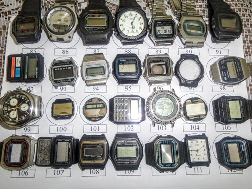 Lote 1 Sucatas Casio E Outros- Máquina Do Tempo