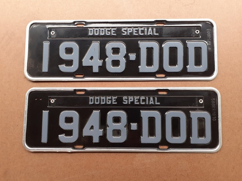 Dodge Placas Decorativas 1948