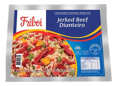 Jerked Beef - Carne Seca Friboi 1kg