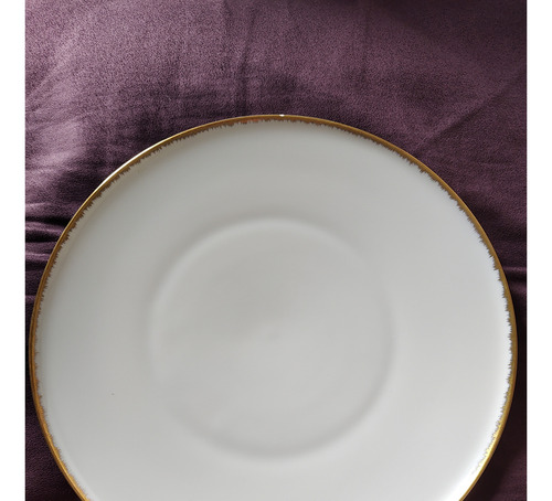 Platos Playos En Porcelana Bavaria Heinrich. 6 Unidades. (Usado)