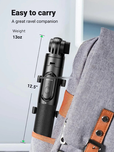 Selfie Stick Monopod Bluetooth 5.0 + Control Wifi iPhone Cam
