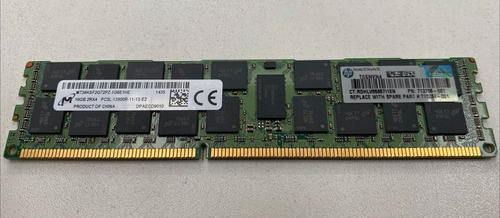 Memoria Servidor Hp Dell Ibm 16gb Ddr3 1600mhz Ecc Reg Rdimm