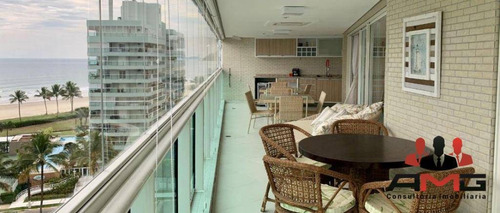 Apartamento Com 4 Dormitórios À Venda, 185 M² Por R$ 3.500.000,00 - Riviera - Módulo 8 - Bertioga/sp - Ap2708