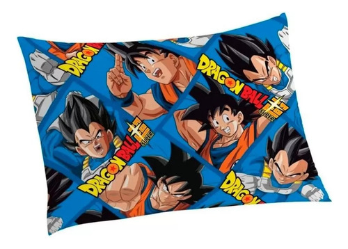 Fronha Avulsa Estampada Microfibra Dragon Ball 50x70 Lepper