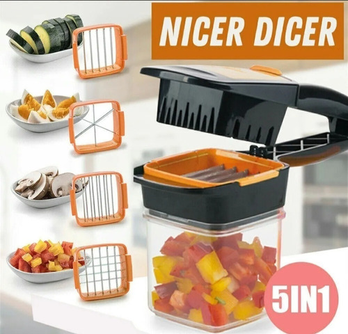 Picador De Frutas Y Verduras Suaves 7 En 1 Cocina Multi Uso 