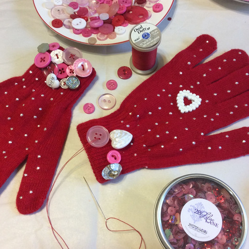 50 Botones Románticos Para Manualidades En Varios Colores