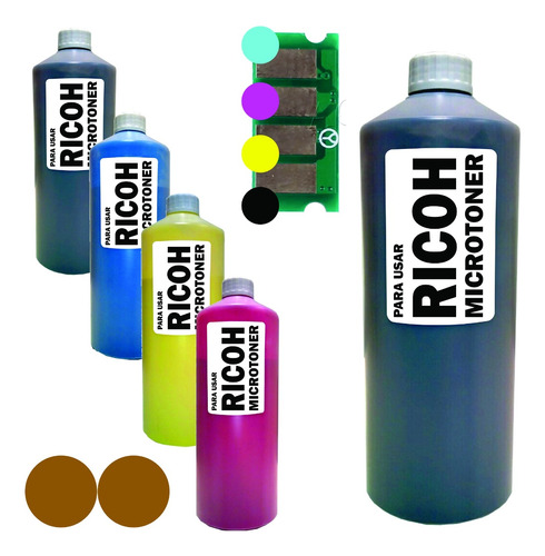 Recarga Toner Color Ricoh Ricoh Mp C305 Mas Chip