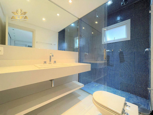 Imagem 20 de 30 de Casa Na Praia, Condomínio Fechado, 4 Suítes, Piscina, Churrasqueira, Jardim, 4 Vagas, Acapulco, Guarujá. - Ca0110