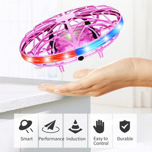 Mini Ovni Com Luzes Led Presente De Brinquedo Voador Abert