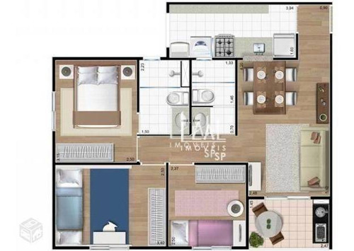 Imagem 21 de 30 de Apartamento Residencial À Venda, Vila São João, Guarulhos - . - Ap0678