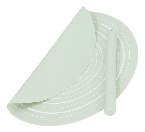 El Juego De Rodillos Para Masa Verde Verde Mide El Rollo De