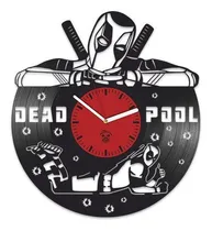 Comprar Reloj De Vinilo Deadpool Wade Ryan Reynolds Película Vinilo 
