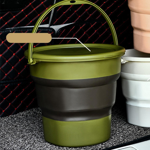D Cubo Plegable, Cubo De Limpieza, Cesta Para 17l