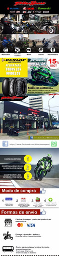 Imagen 7 de 7 de Llanta Dunlop Gt-601 150/70-r17- Para Moto Honda Cb190