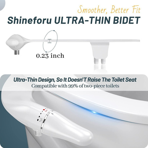 Bidet Ultra Delgado Para Inodoro