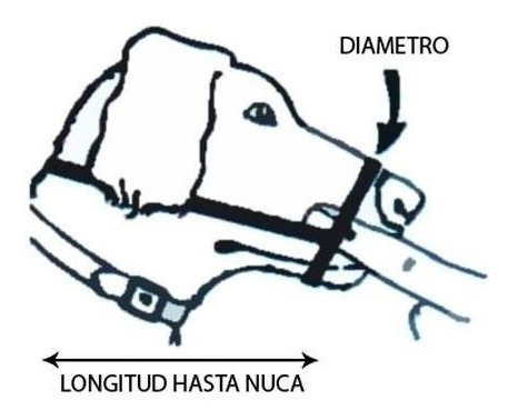 Imagen 4 de 5 de Arnés Bozal Anti Jalones Trixie Top Trainer Talla M