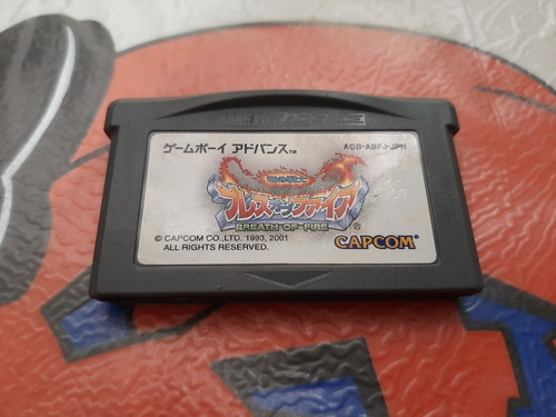 Breath Of Fire D Gba Es Japones Compatible Con Gba Americano