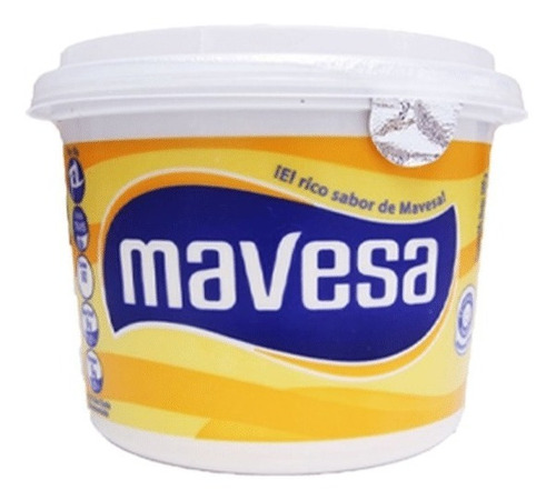 Imagen 1 de 2 de Mantequilla Margarina Mavesa 500gr