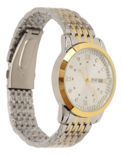 Reloj De Cuarzo Para Hombre Para Hombre, Día Y Fecha, Imperm