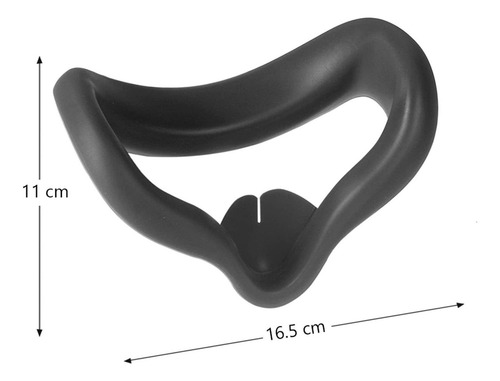 3 Almohadilla De Cubierta De Silicona Vr Para Oculus Quest 2