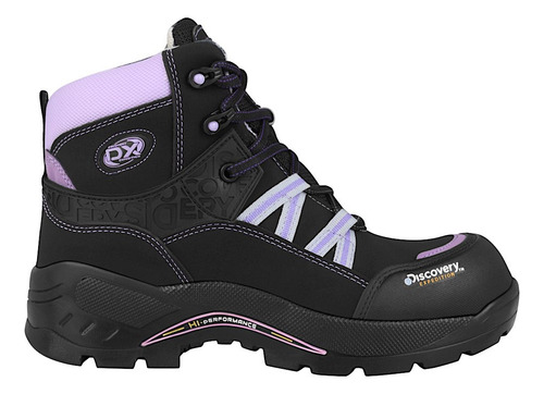 Botines Dama Discovery Expedition 2503 Simipiel Negro