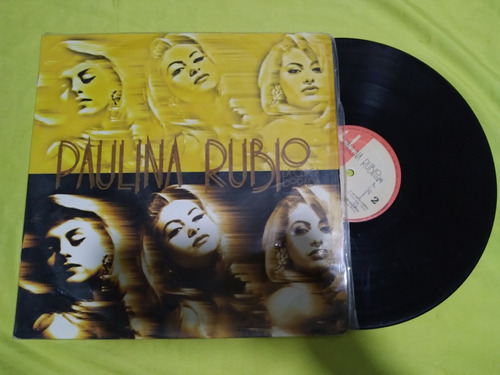 Paulina Rubio La Chica Dorada Lp Vinyl Emi 1993 Colombia