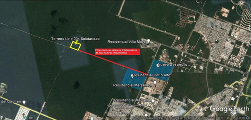 Imagen 3 de 3 de Terreno En Venta En Playa Del Carmen 5.2 Hectáreas Playa Del Carmen Centro